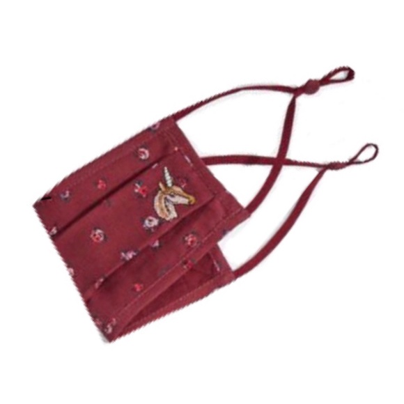 COACH • Uni Face Mask With Mini Vintage Rose Print - Picture 3 of 6